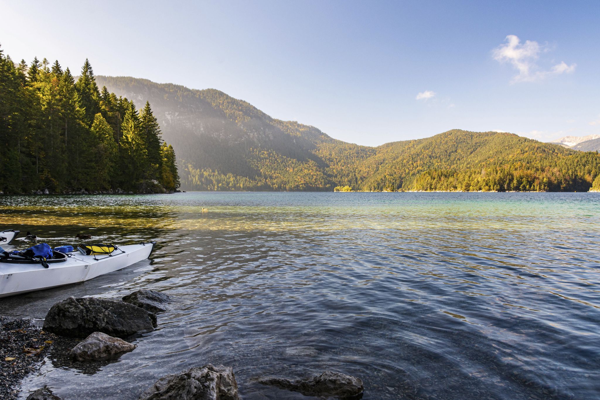 Kajaktour Eibsee 09.10.2021